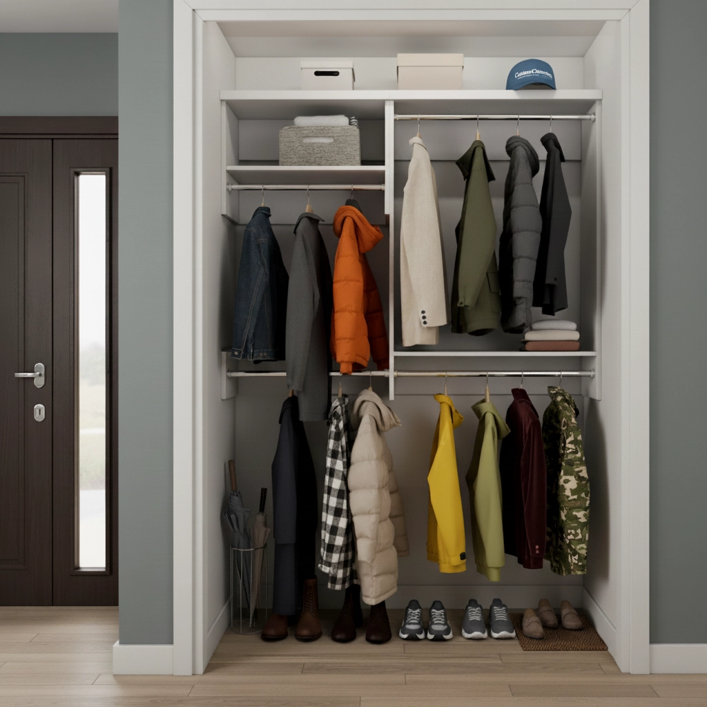 Entryway closet