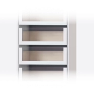 Reveal all glass drawers image